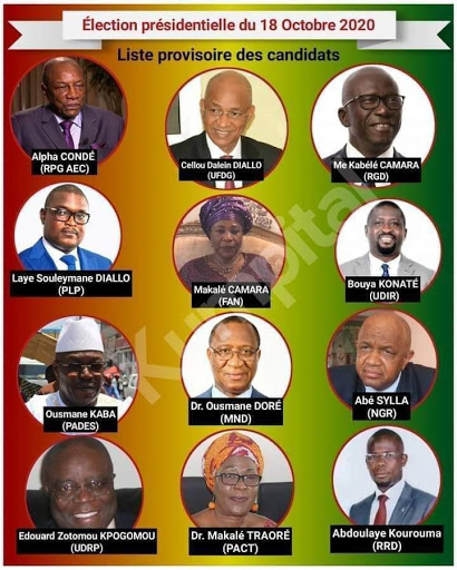 Ni  Alpha  Condé,  président  de  la  République  sortant,  ni  Cellou  Dalein  Diallo, président de l’UFDG, ni aucun autre ne devrait être autorisé à se porter candidat à  la  présidentielle  du  18  octobre  2020