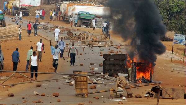 Violences lors de la manifestations de l'opposition guinéenne